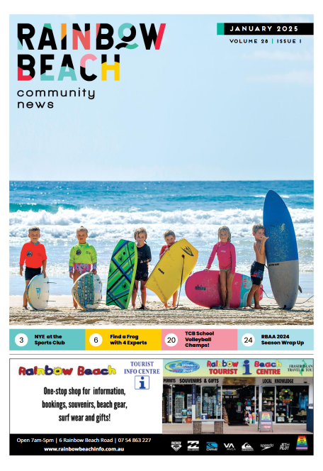 Rainbow Beach Community News January 2025