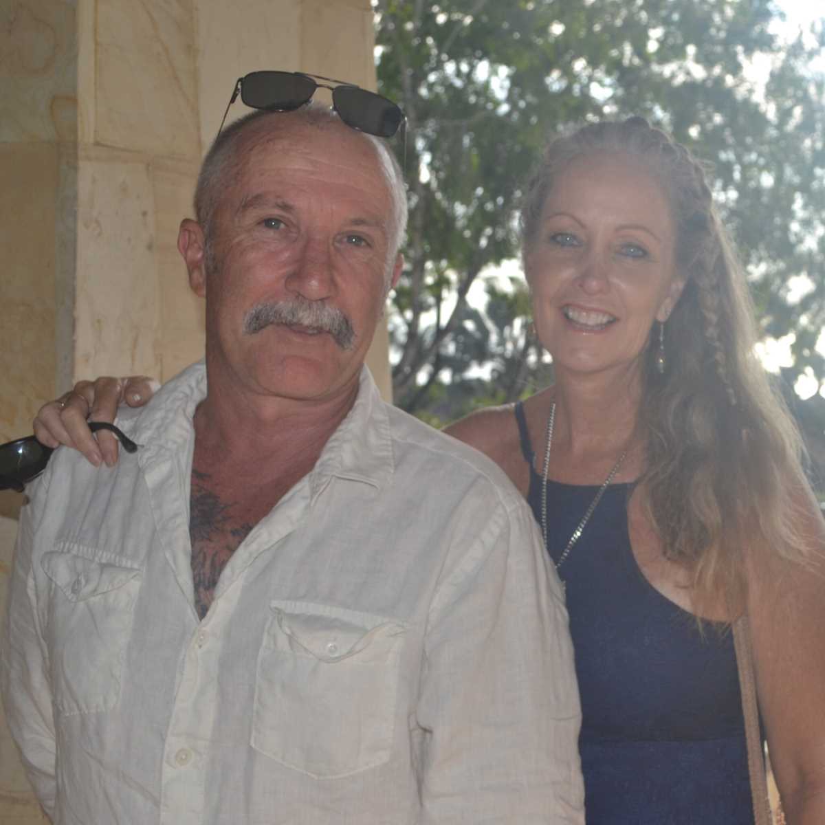 Graeme Mitchell and Jan Leader