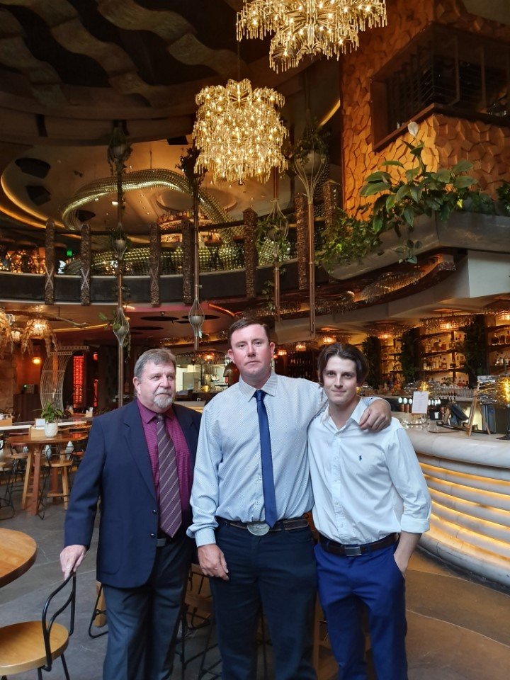 Greg with his father Jim and CCR newest apprentice, Flynn, taken at Brisbane’s Cloudland were Greg received recognition as nominee for Queensland Apprentice of the Year 