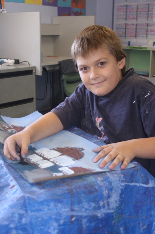 Oscar prepares for the Art Festival when "Raw Art" visits RBSS