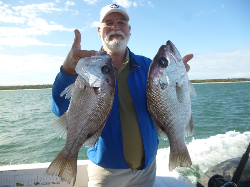 Ray with his pearl perch pair