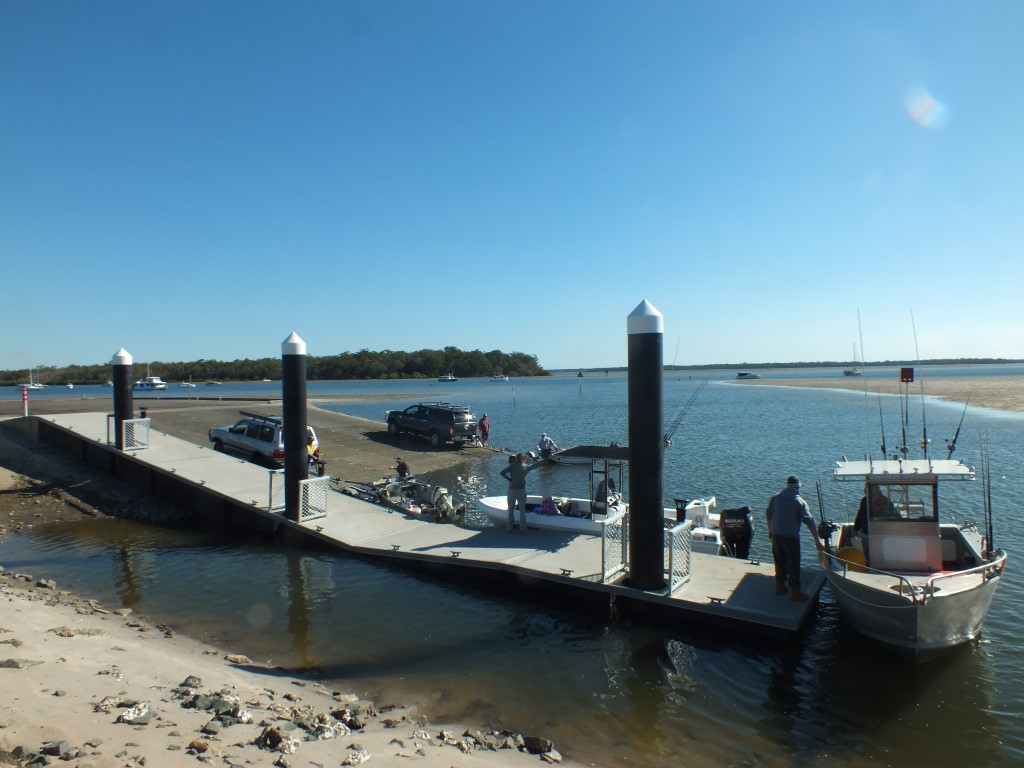 Carlo Point boat ramp WARNING
