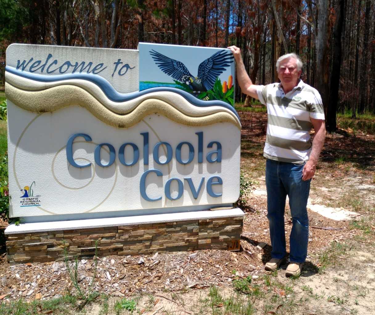 Cooloola Cove Residents and Friends new president, Graham Langdown