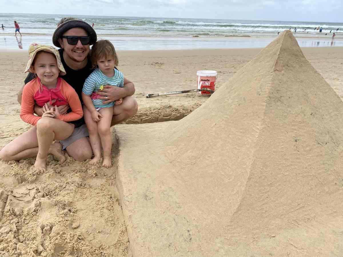 Some of the creations from last year’s hugely popular sandcastle competition