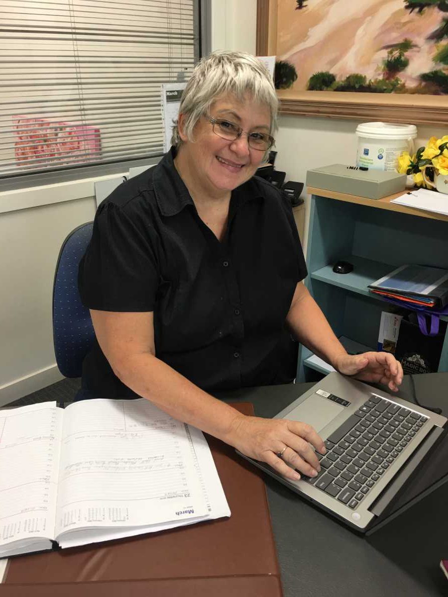 New CIRS office volunteer Vicki-Lynne Eadie