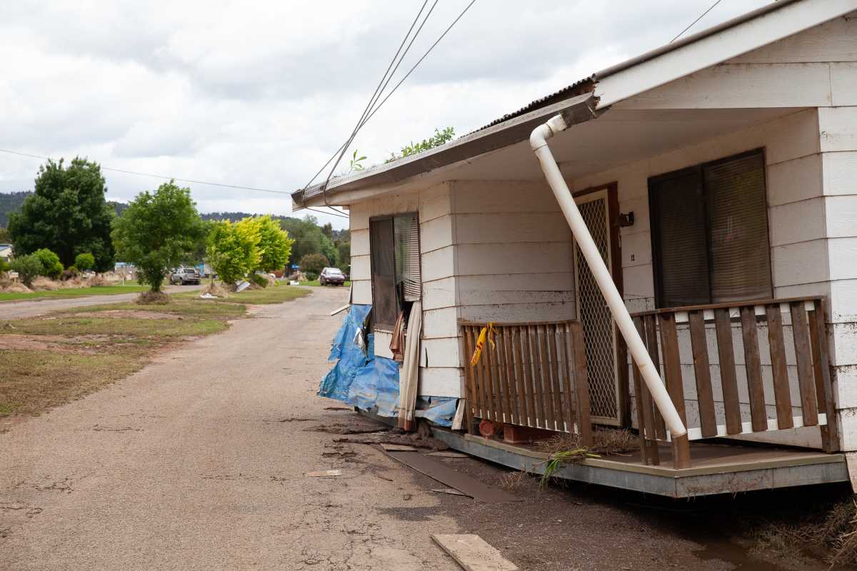 The confronting reality of the aftermath of the Eugowra floods at the end of last year. Courtesy of Eugowra Flood Appeal (printed with permission).