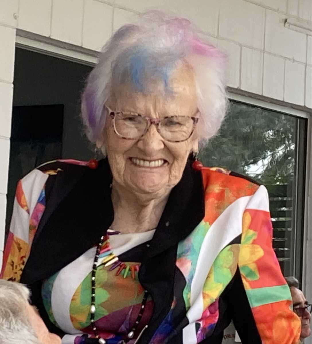 Della at our morning tea held at Temptations