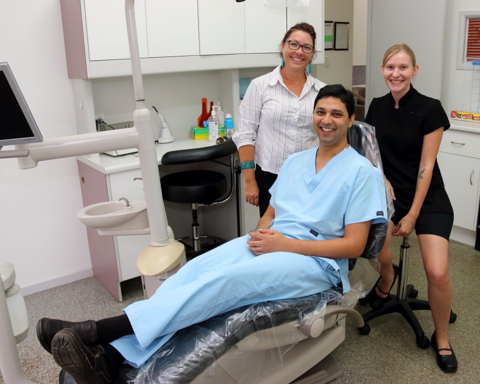 Michelle, Dr Abhi and Ericka welcome you to Cooloola Cove Smiles