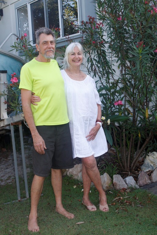 Dr David Smith and his wife Louise are saying goodbye to Rainbow Beach
