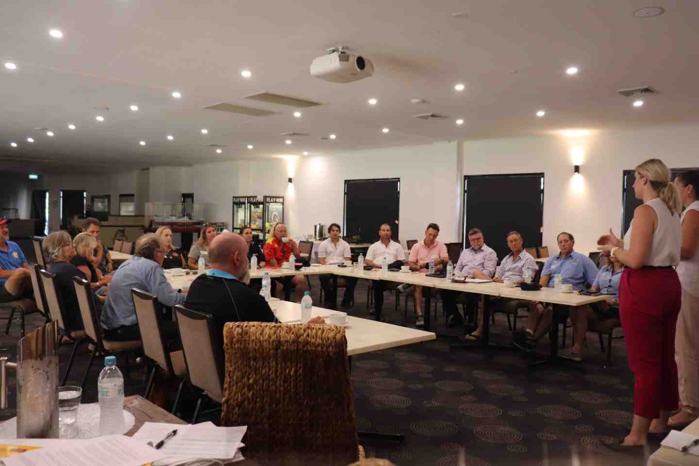 Attendance rates were high at an independent review for the Fraser Island K’gari bushfire, held at the Rainbow Beach Sports C