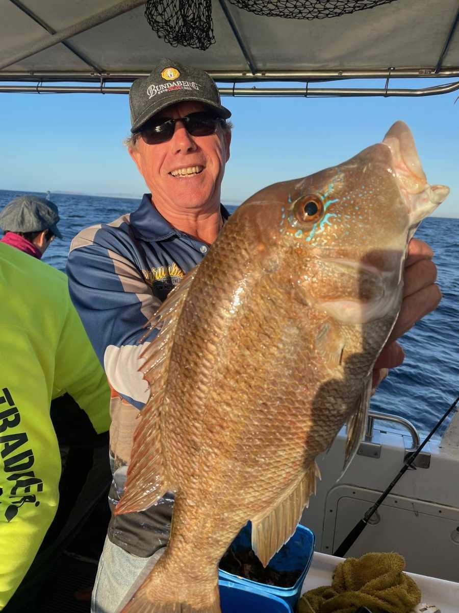Peter Added a nice Sweetlip to his collection fishing on Baitrunner