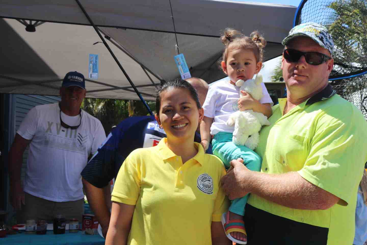 Drew, Catherine and Eloise from Gardiner Fisheries hosted TV chef, Phippsy (Andy Phipps) for a delicious cooking demonstration for the Mangrove Jack Competition last month