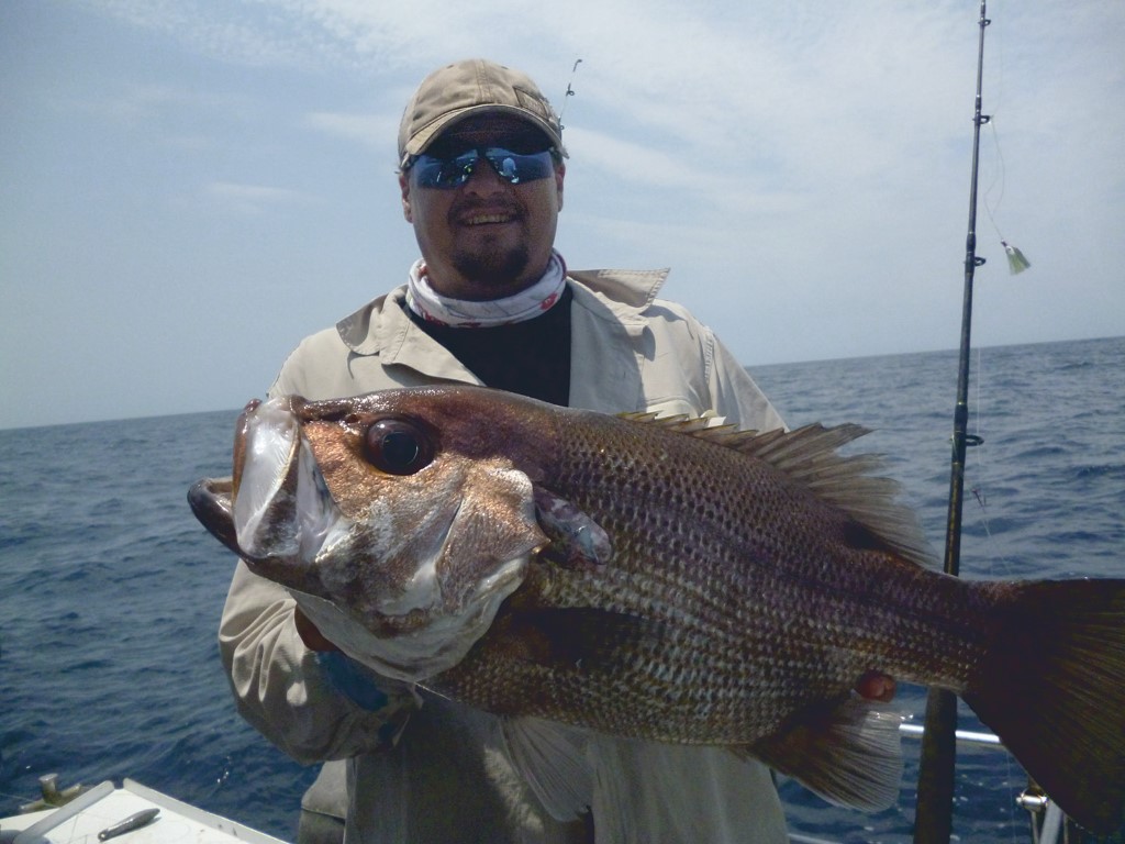 Skipper Rick's Big Pearl Perch.