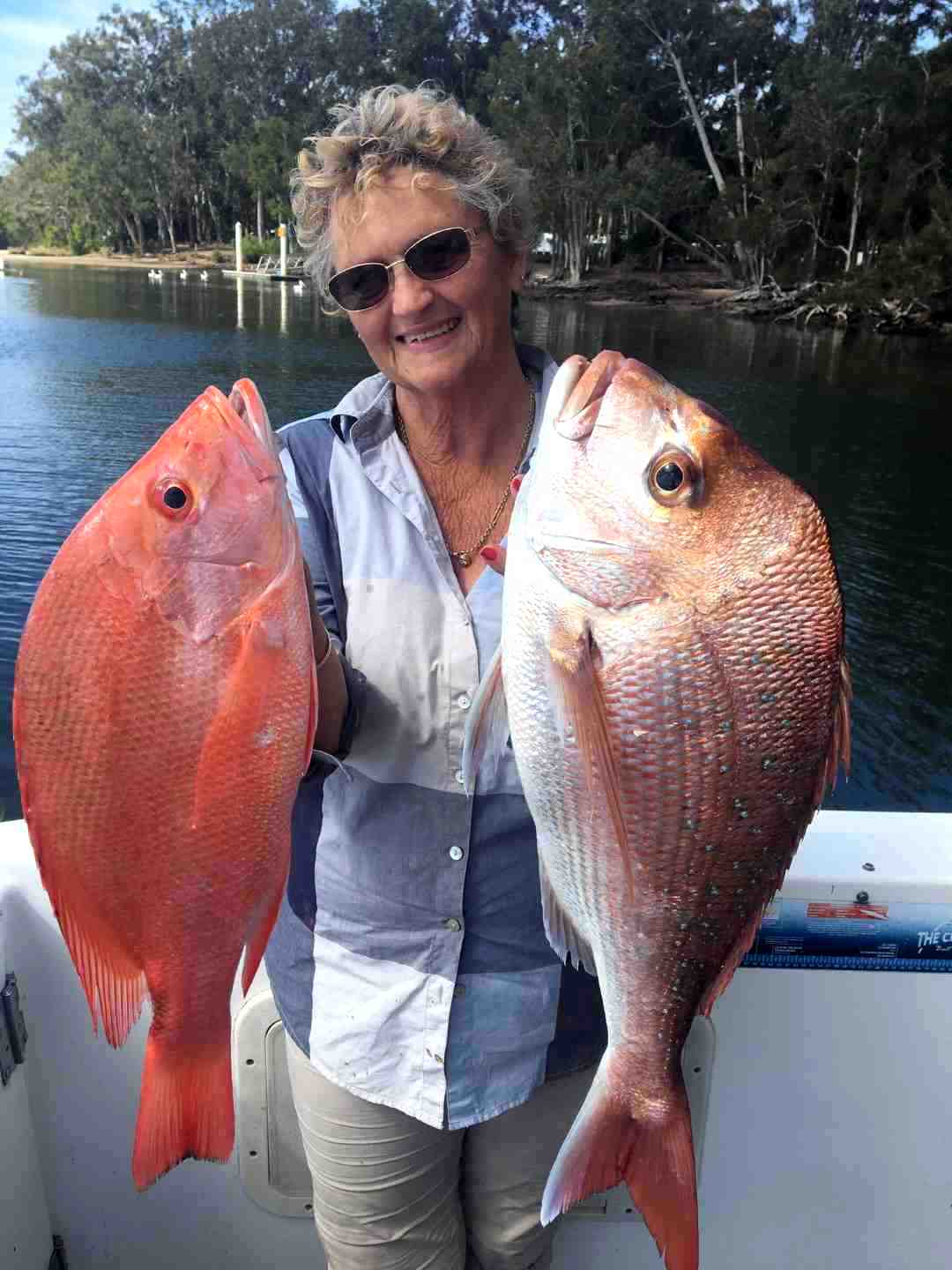 Annette had a great birthday with this Scarlet and Snapper being two of many for her.