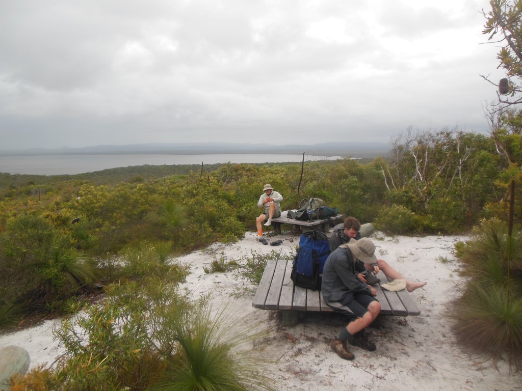 Backdrops of campsites were spectacular