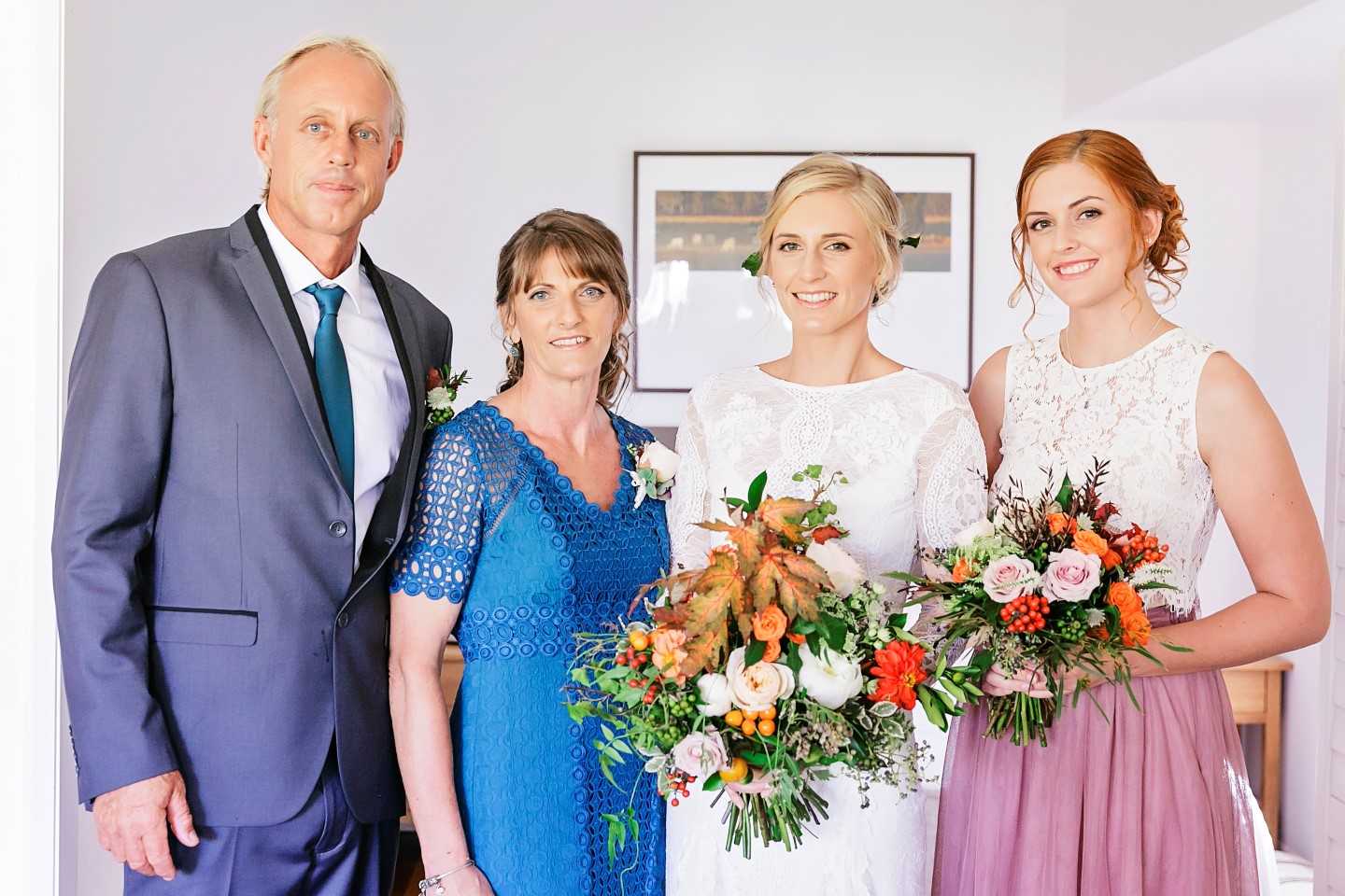 The McFarlanes: Grant, Kathy, Hayley and Rachel