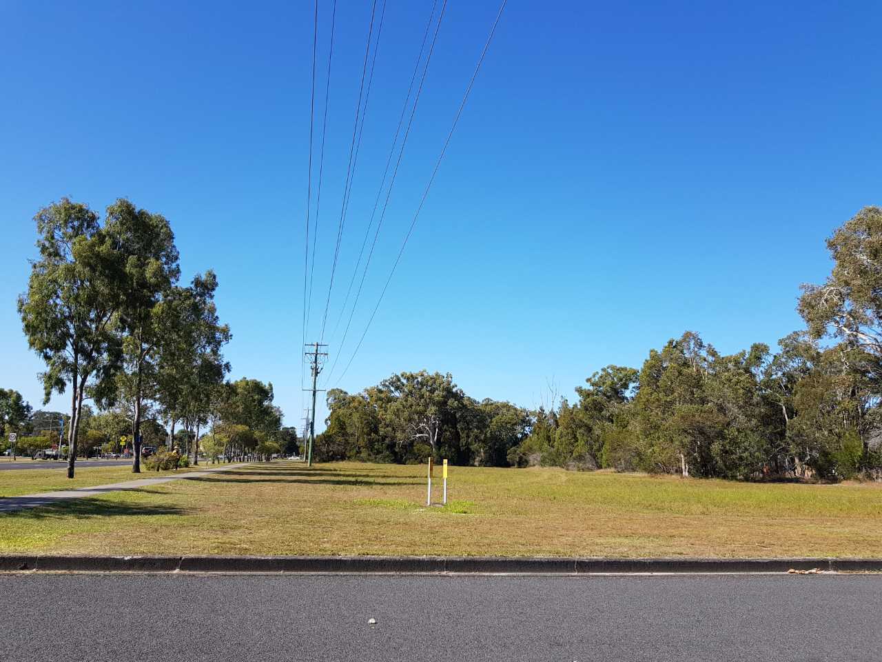 One possible site for the new hospital is beside the ambulance station in Tin Can Bay, on the corner of Coral Trout Dr and Tin Can Bay Rd