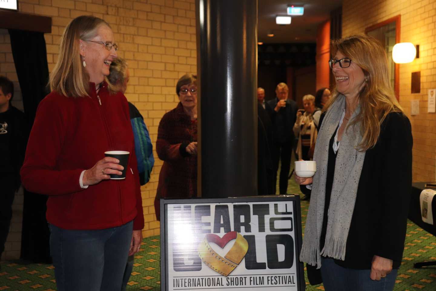 Heart of Gold winter fundraiser - Elaine Ashworth and Selina Palmer