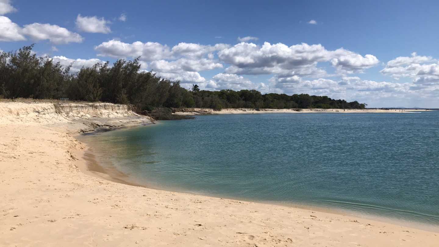 Inskip Point nearshore landslip - Image Brooke Bignall