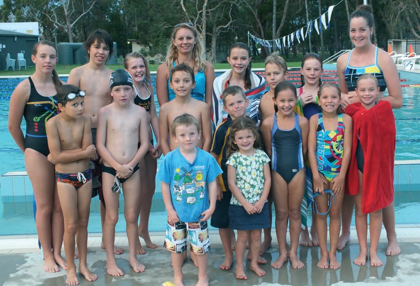 Kirsten Porter with the kids