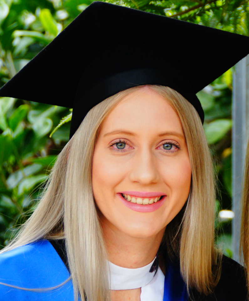Brittany Neumann has completed her Masters in Teaching and Learning and says there is still so much that needs to be changed to make women equal