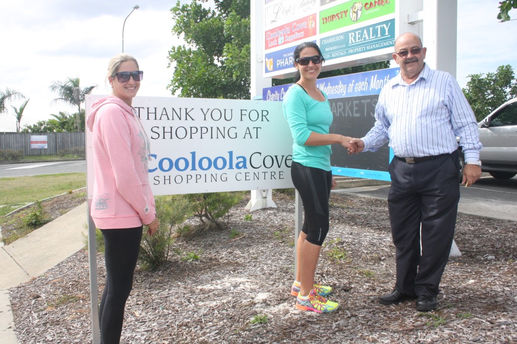Cassie Mick and Tamara Kelly are grateful to Gary and all the retailers for their generous sponsorship of the new club