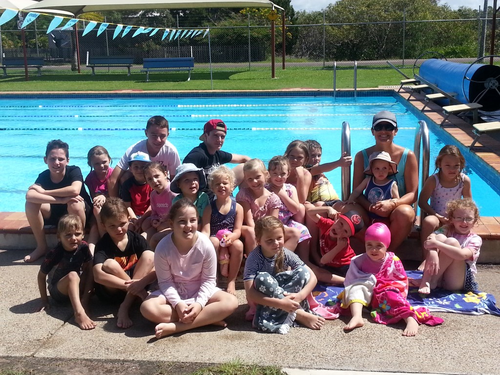 Cooloola Coast Little Athletics celebrated the end of season with a participation medal and pizza at the Tin Can Bay Pool