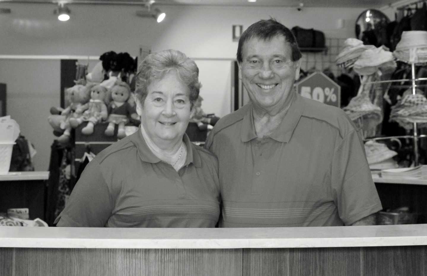 Maureen and Sam Mitchell now