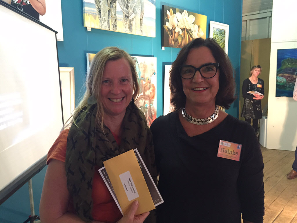 MVAF 2016 Sandra Ross winner Drawing with Heinke Butt