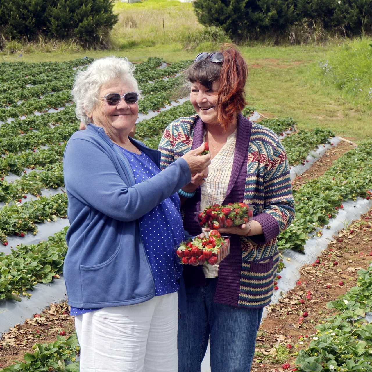 Margaret Cudahy and her daughter Fiona