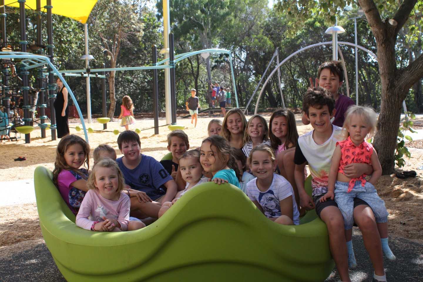 Playground upgrade Lawrie Hanson Park at Rainbow Beach