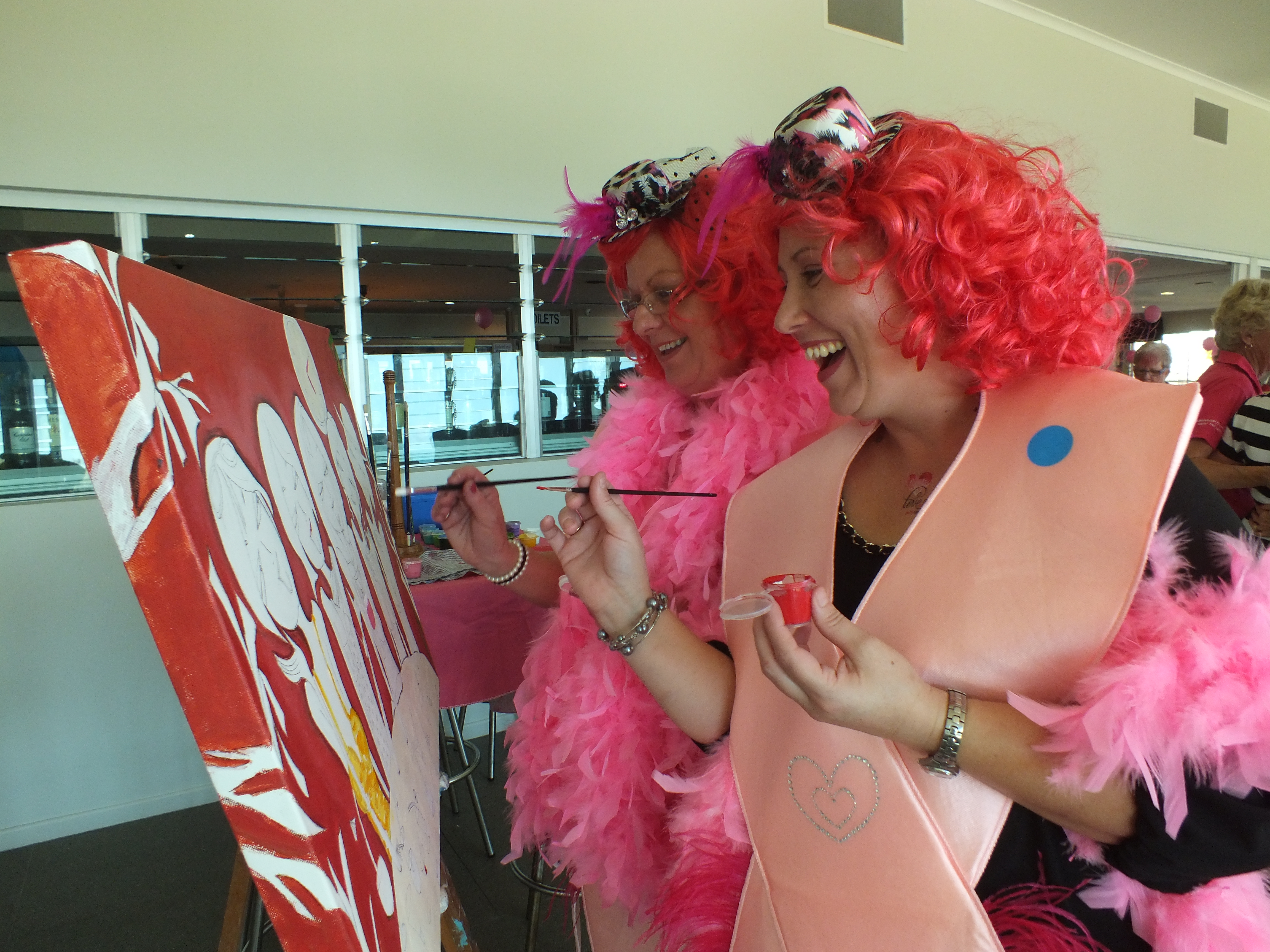 Calendar Girls at the 2013 Pink Ladies Luncheon