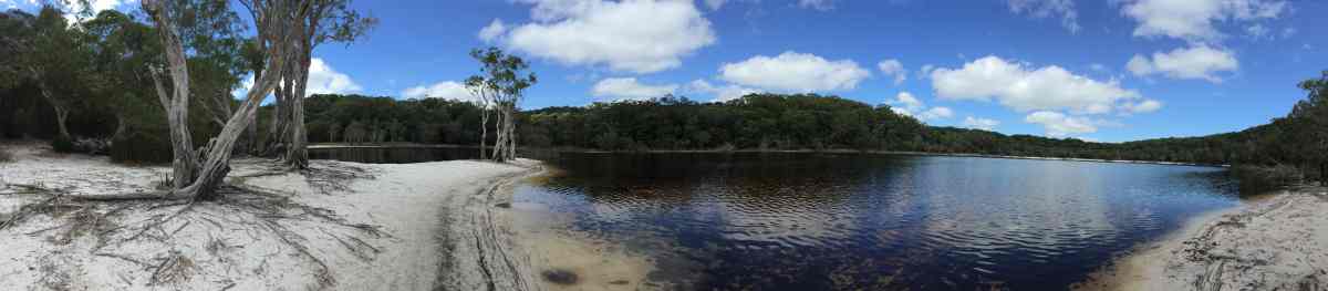 Pristine Poona Lake is the site of a proposed luxury development
