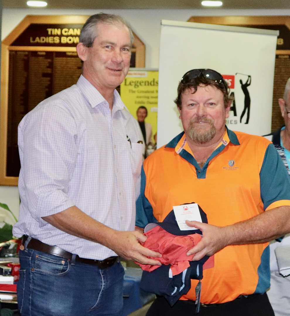 Division 1 winner - Robert Downman 40 points