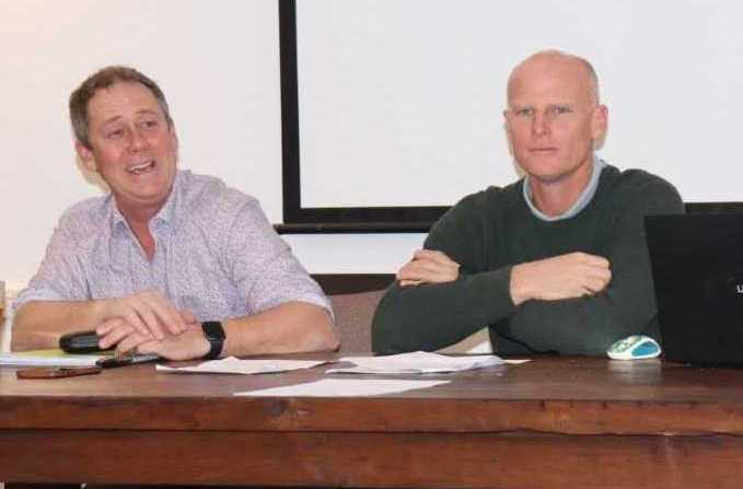After resigning his role as RBCT President, Nigel Worthington was thanked by Mayor Glen Hartwig