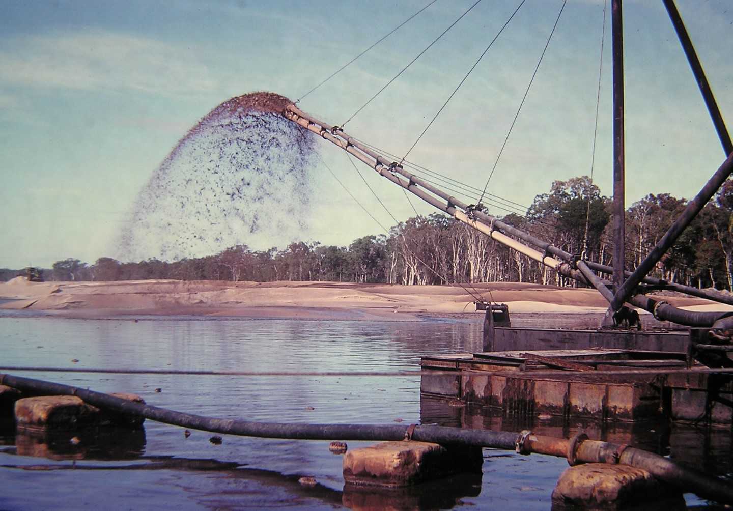 1969 - sand mining pond