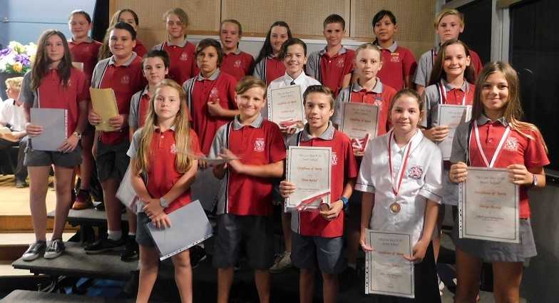 Congratulations Year 6 Academic Award Winners: Gold and Silver awards were given to students in recognition of their academic excellence and achievement with Bronze awards presented to those who demonstrated excellent effort and behaviour 
