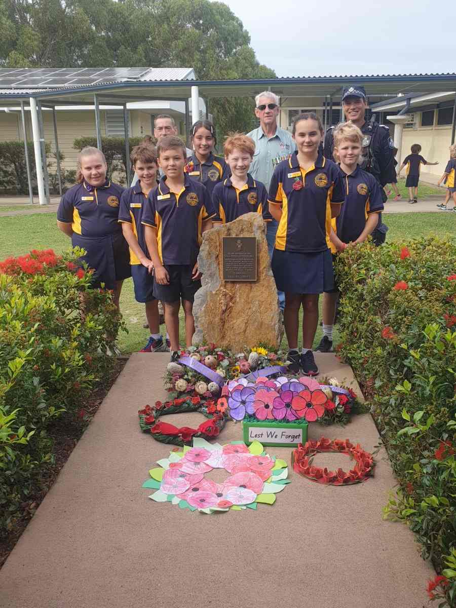 Our school Anzac service