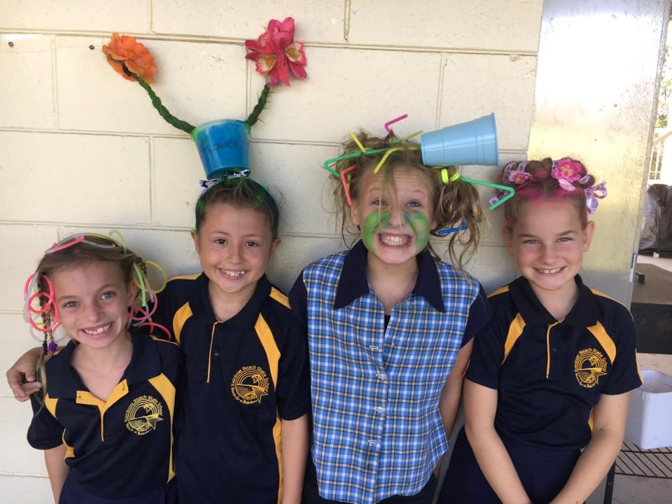 Ruby, Ella, "spilt milkshake” Shailah and Ella have a really CRAZY hair day!