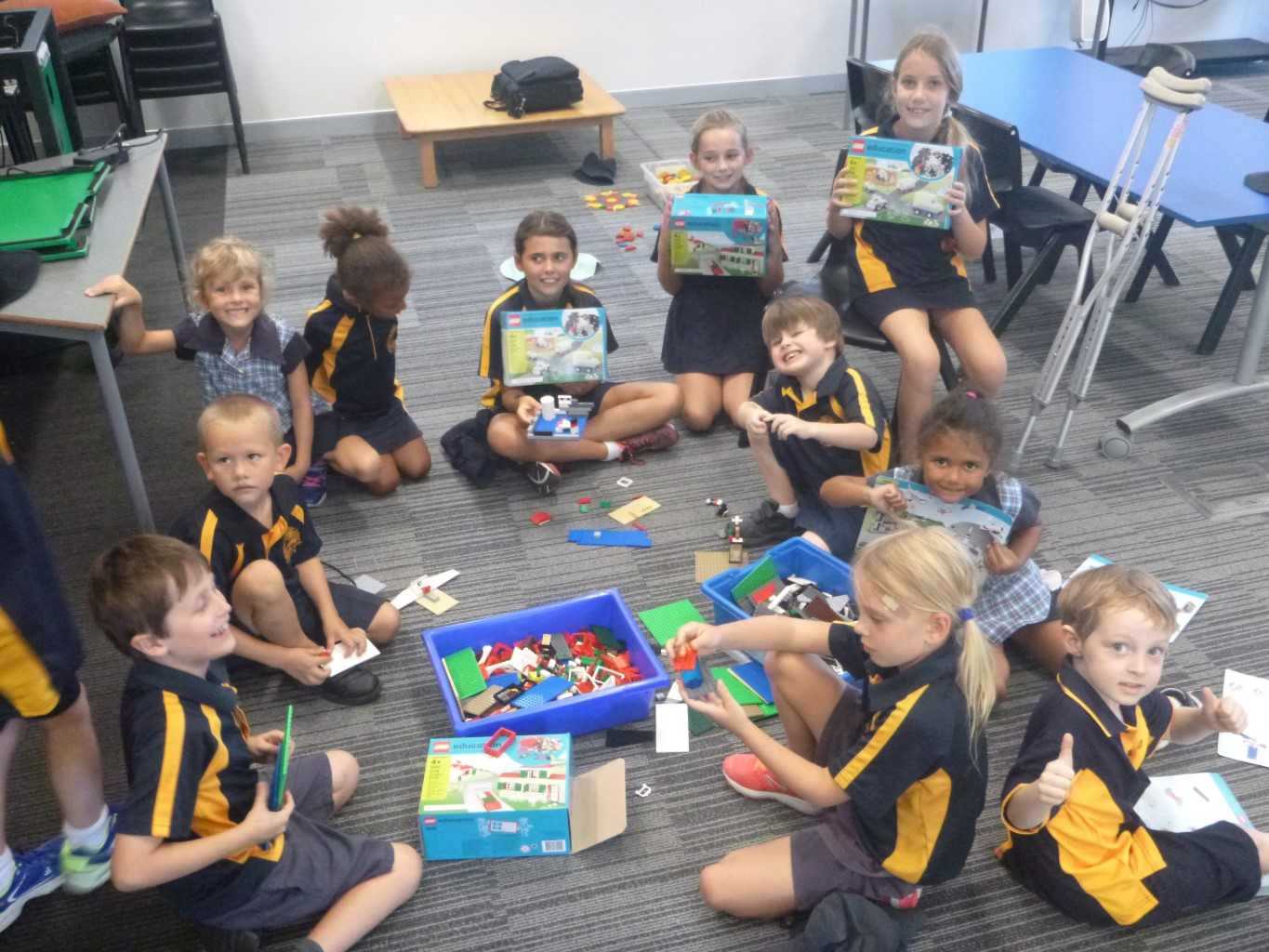 Thanks to all the community Earn and Learn donations, our students are thrilled with the new Lego!  Image supplied