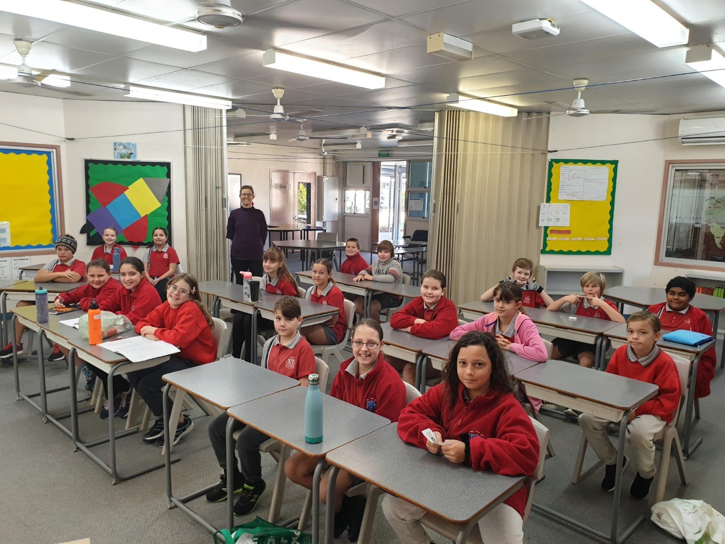 Tin Can Bay State School - Class 5A and Ms Price are pleased to be back and settling in to the post-Covid life 