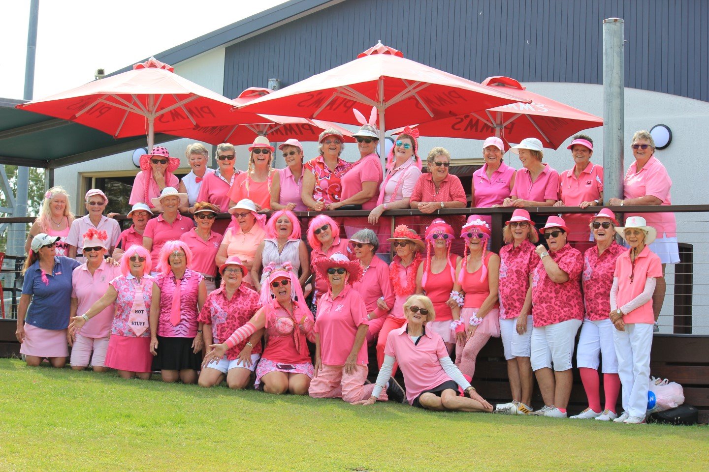 The McGrath Foundation received a &#36;2,000 donation from the Pink Golf Day. 