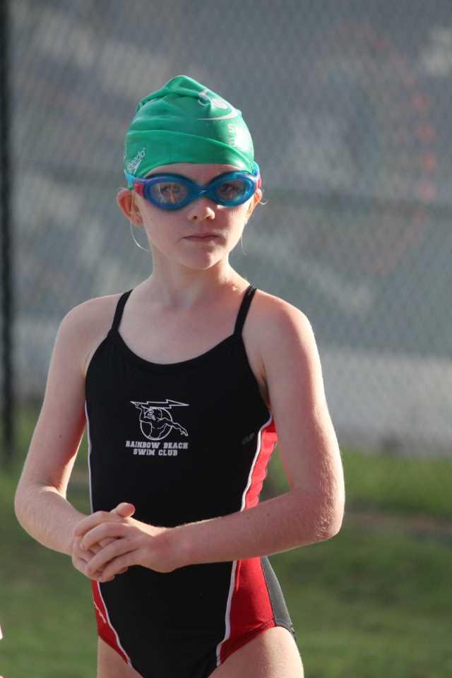 Chloe Daniels joined the Warriors Swim Club in 2012 and continues to shine