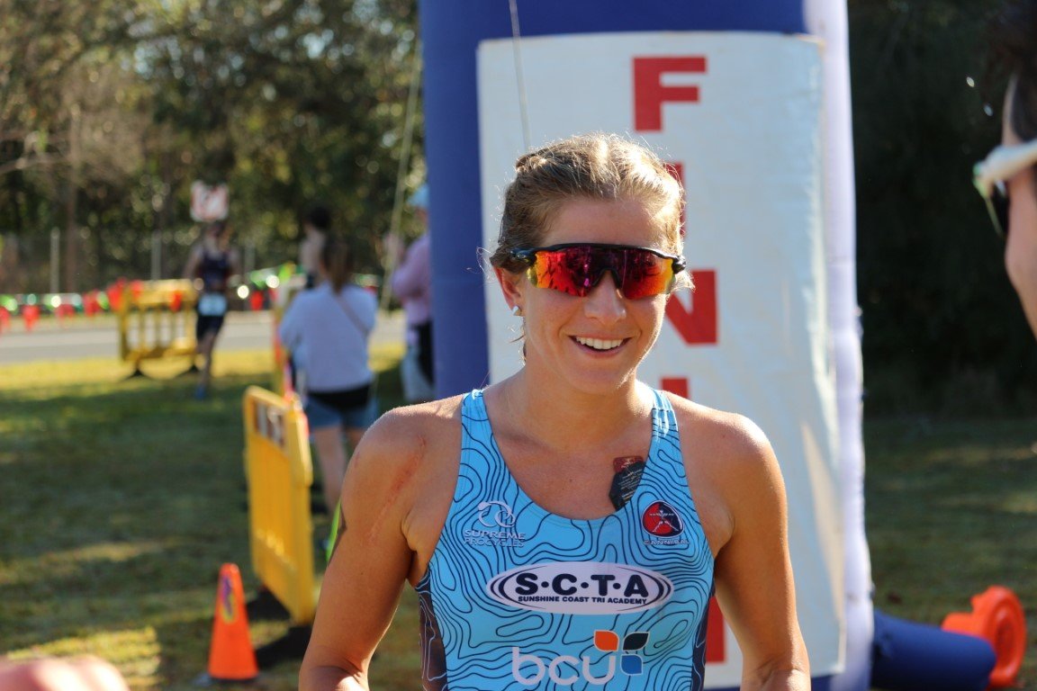 Lucy Bowden was the first female past the post and in September last year Lucy competed in the ITU Age Group World Championships