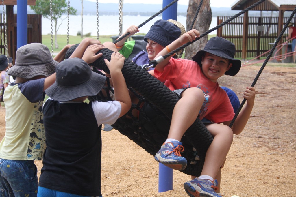 Is it more fun pushing or swinging?