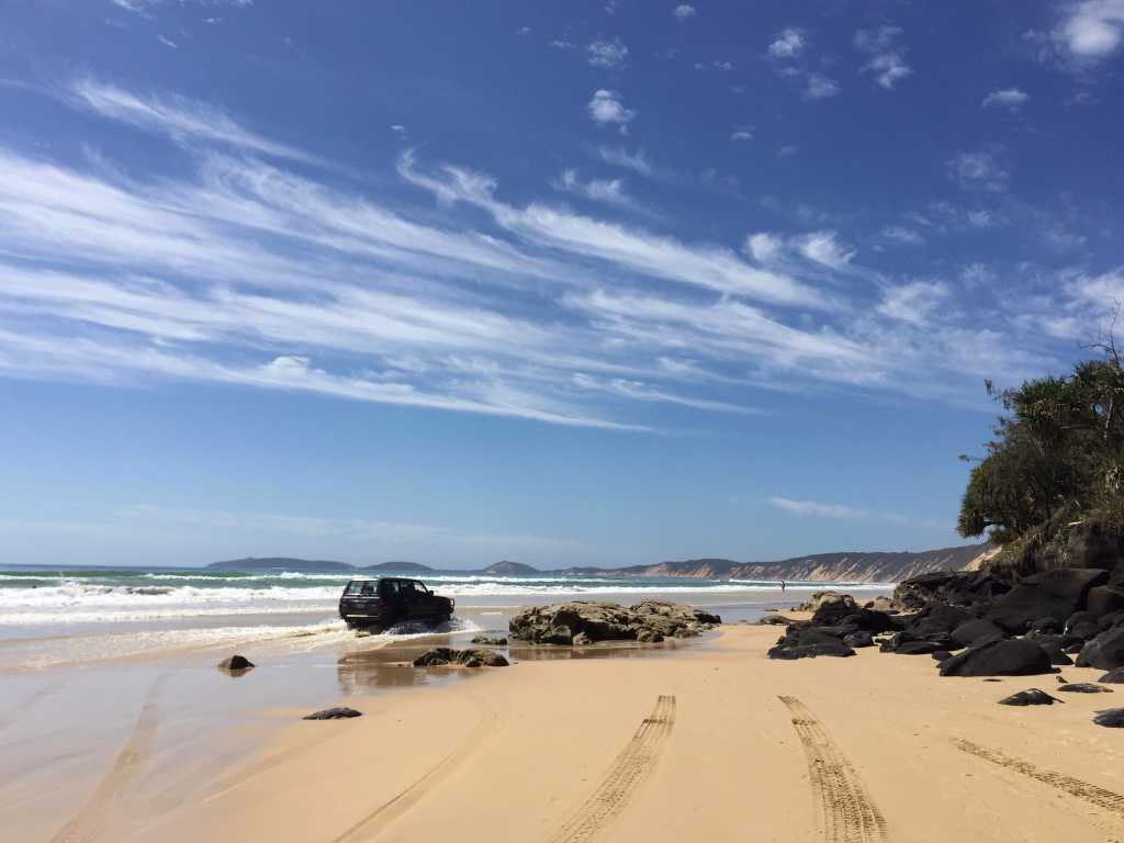 We are top of the list for ‘Ten of the best Australian beach drives’ Image courtesy Instagram @rainbowgetaway
