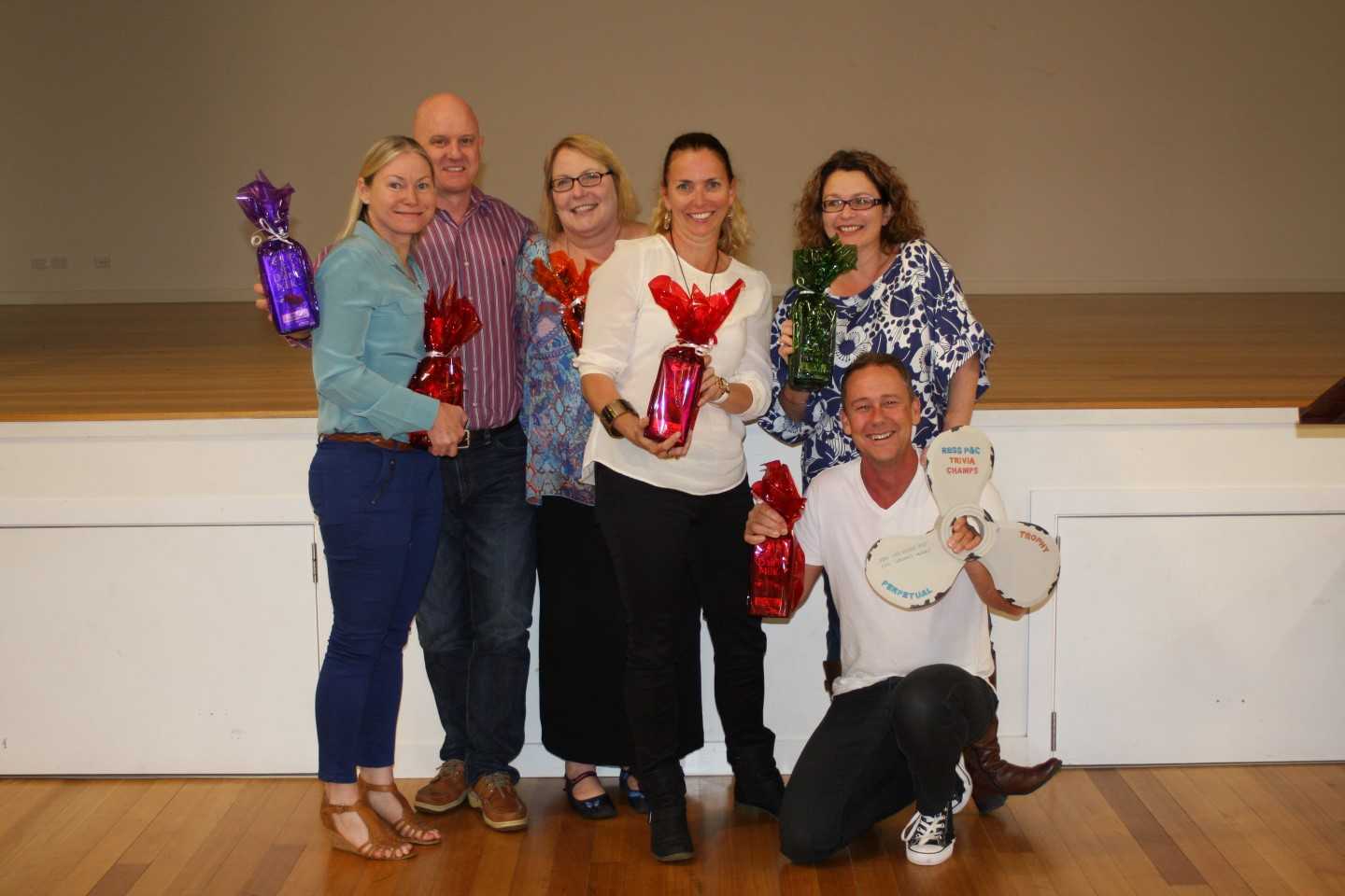 The winning team ‘Resort Power’ were absolutely delighted! (members Heatley Gilmore and Brad Hethorn must have been at the ba