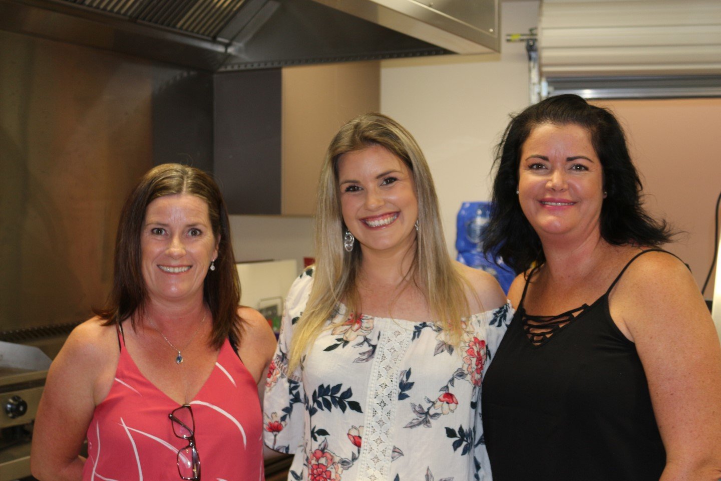 Helping out the P & C on the Trivia Night were Nicole Lunney, Wendy Shaw,, Zaneta Fitzgerald.