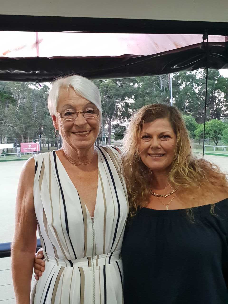 Sally and Jean, aka G-Ma and Grandma Jean volunteer their time to support many local school fundraisers and community events – thank you ladies!