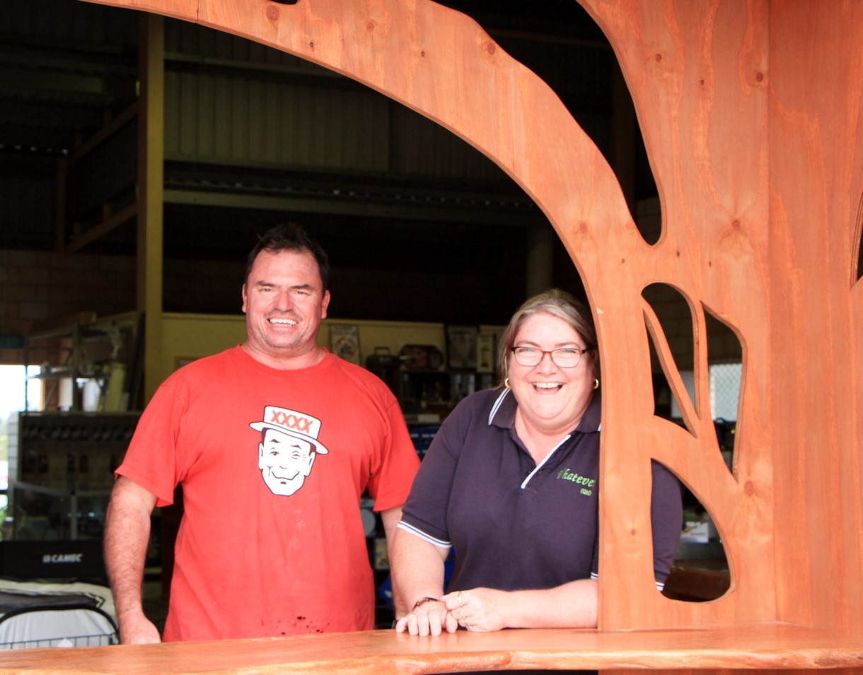 The new grand entrance.